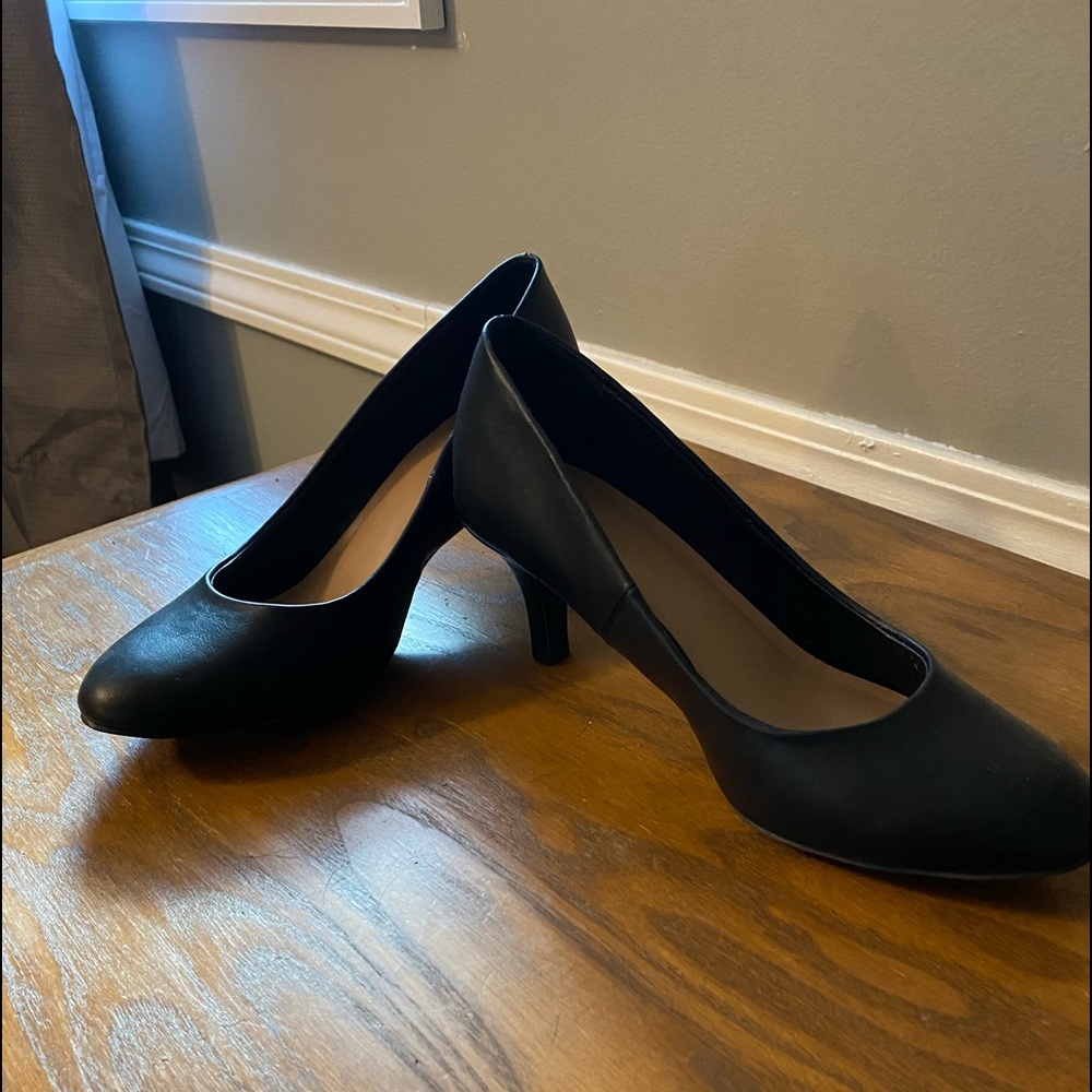 Black heels